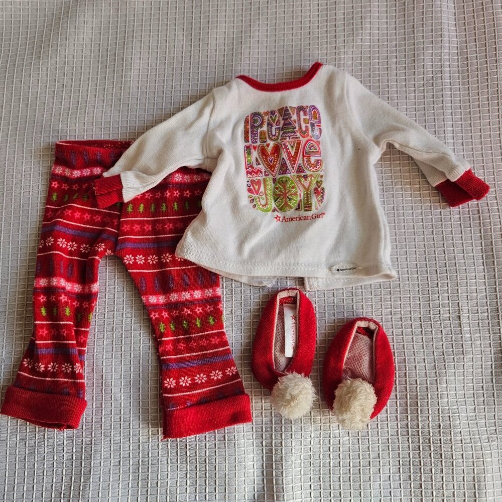 Truly Me PEACE LOVE JOY Holiday PJs - Retired
